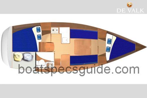 Dufour 325 Grand Large specs and reviews